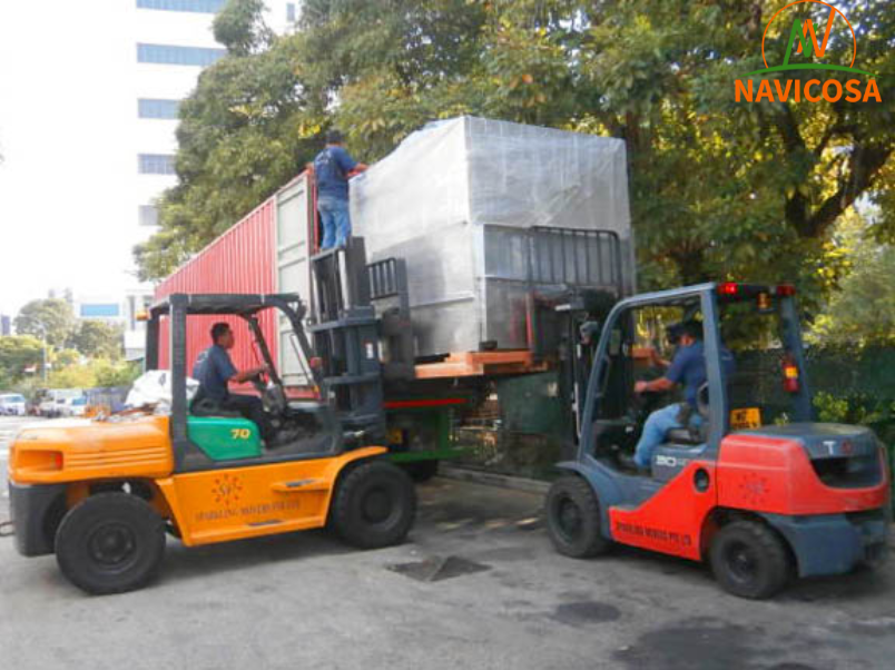 Cac loai hinh dich vu boc xep container cua Navicosa