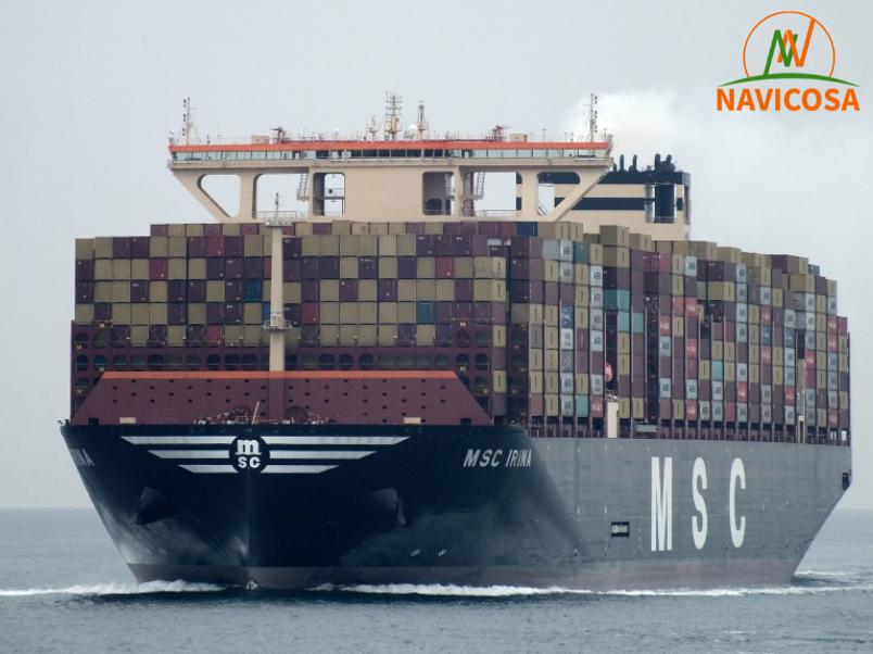 Loi ich va thach thuc den tu tau container lon nhat the gioi