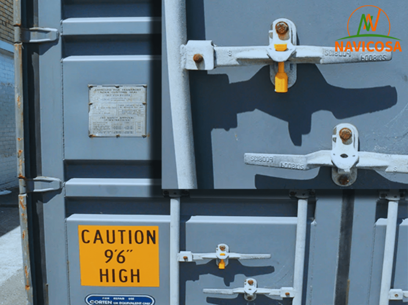 Van de gia mao container seal