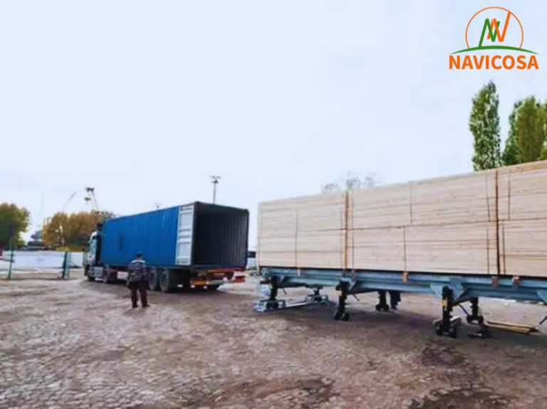 Dịch vụ đóng rút container gỗ uy tín, giá tốt