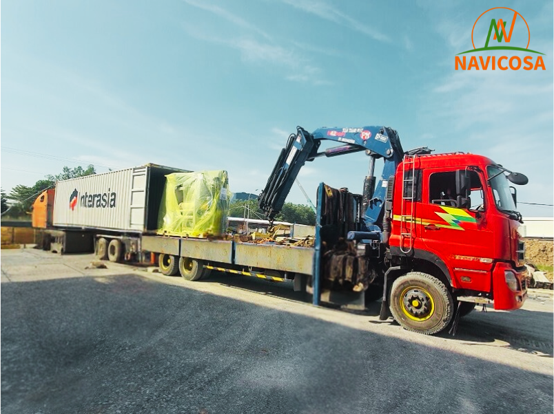 Quy trinh dong rut container chuyen nghiep tai Bau Bang