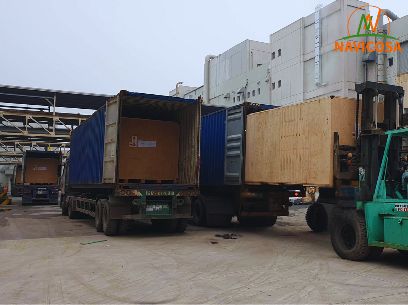 Quy trinh dong rut container cua Navicosa tai Thu Dau Mot
