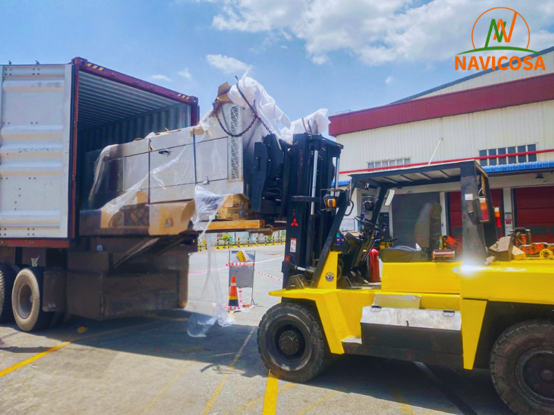 Quy trinh dong rut container o Long Thanh