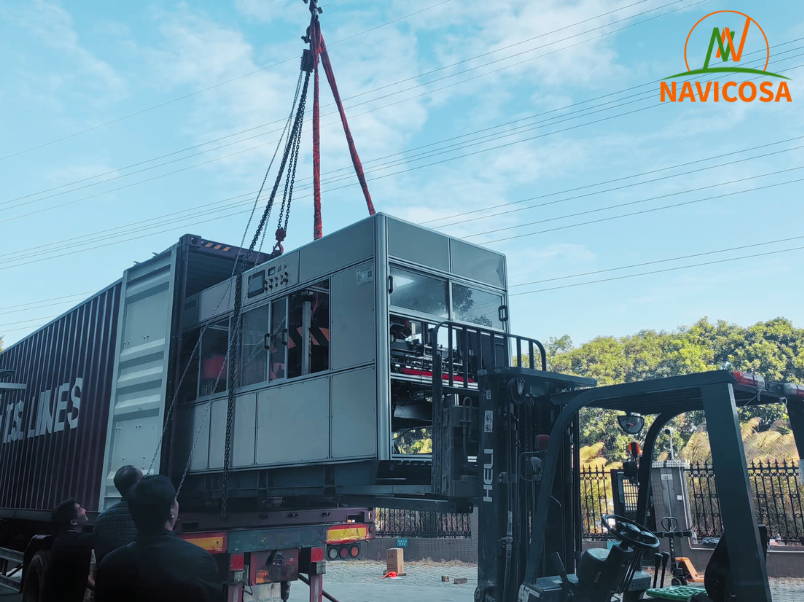 Quy trinh rut hang hoa ra khoi container Unstuffing