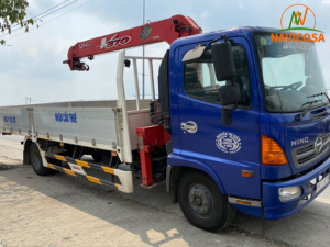 Thue xe cau tai Long An