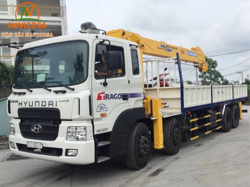 Cac loai hinh dich vu cho thue xe cau cua Navicosa tai Can Gio