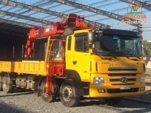 Cho thuê xe cẩu KCN Giang Điền