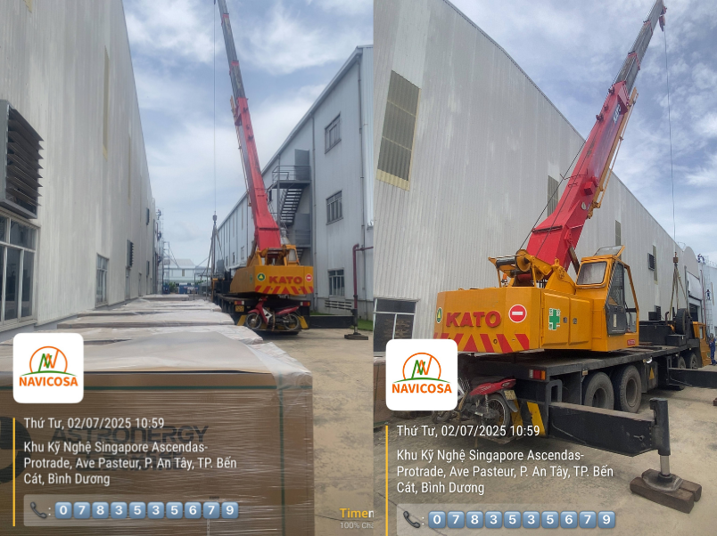 Cho thue xe cau lap dat may moc cong nghiep