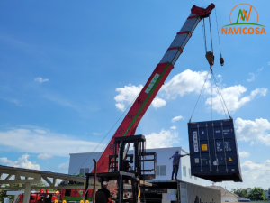 Cho thue xe cau o KCN Long Binh