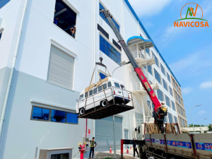 Cho thue xe cau tai KCN Dong An