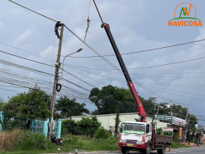 Cho thue xe cau tai Vinh Cuu