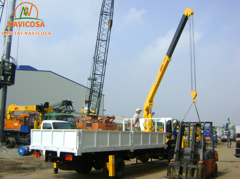 Quy trinh cho thue xe cau KCN Song May chuyen nghiep cua Navicosa