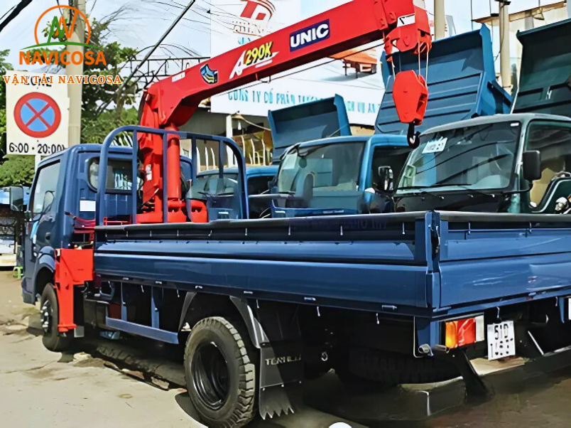 Cac thuong hieu xe cau 2 tan pho bien duoc nhieu lua chon