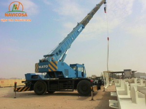 Cho thue xe cau KCN Long Hau