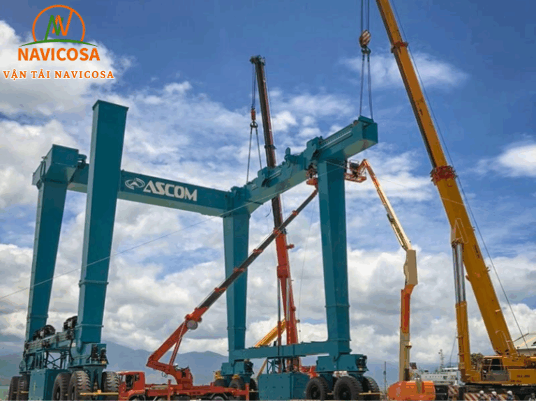 Dịch vụ cho thuê xe cẩu bánh lốp chuyên nghiệp (20 – 120 tấn)