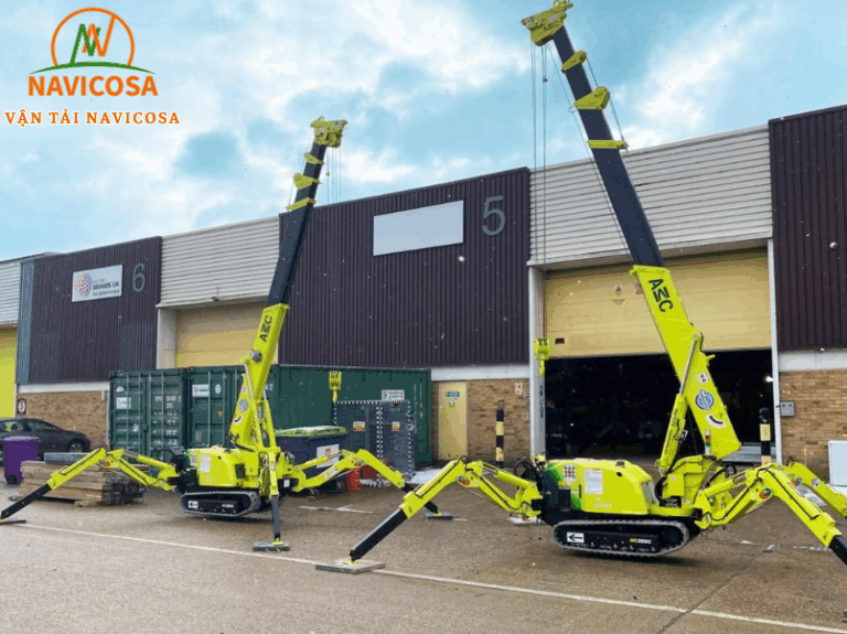 Dịch vụ cho thuê xe cẩu chân nhện (Spider Crane) uy tín, chuyên nghiệp