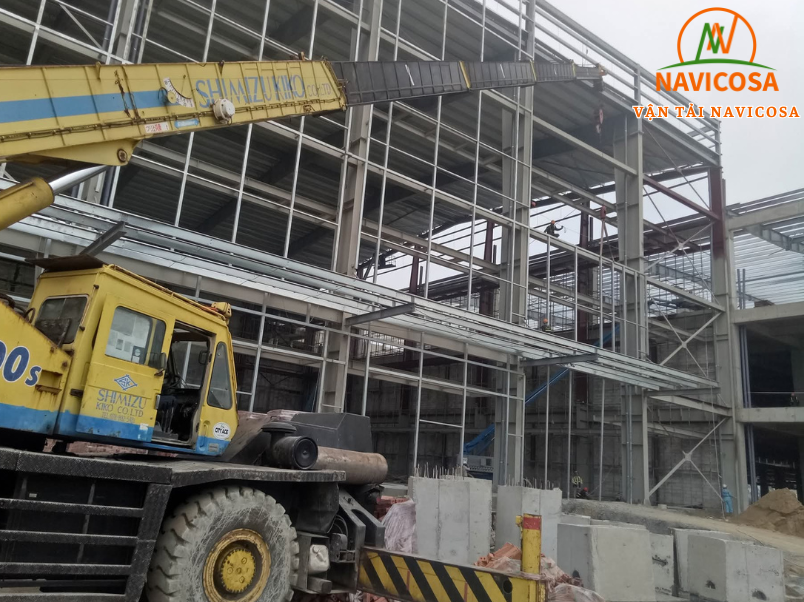 Mot so du an tieu bieu chung toi da thuc hien bang xe cau 45 tan