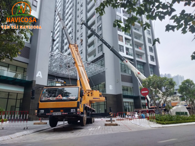 Mot so du an tieu bieu cua chung toi da thuc hien bang xe cau banh lop