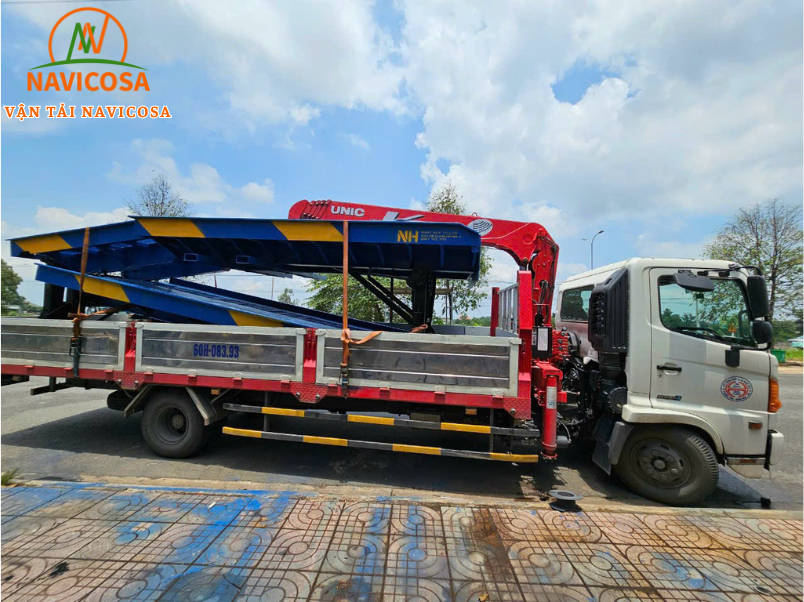 Quy trinh cho thue xe cau container chuyen nghiep