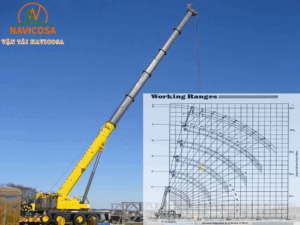 Xe cau 45 tan_ Thong so ky thuat va so do tai trong cau 45 tan