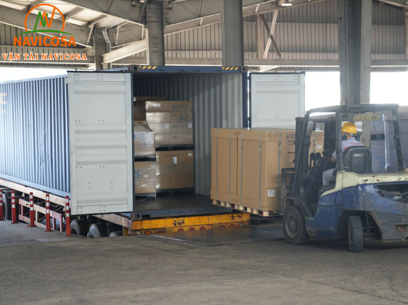 Quy trinh dong rut container toi uu tai Bao Loc