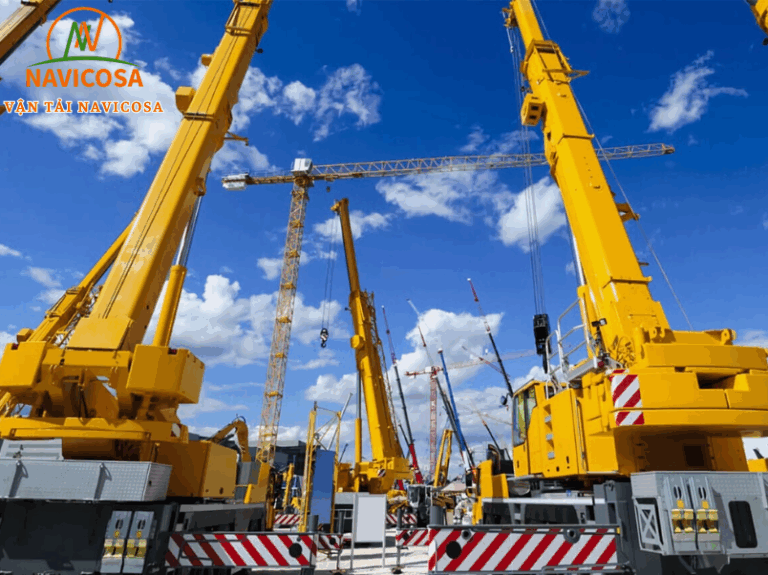 Ứng dụng của các loại xe cẩu chuyên dụng tại cảng biển