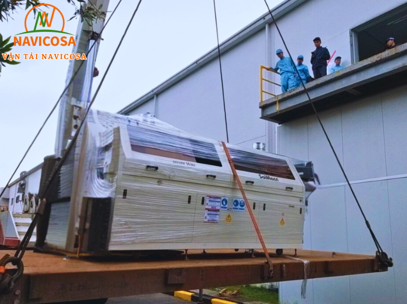 Nang luc thiet bi ho tro dich vu van chuyen may moc cua chung toi