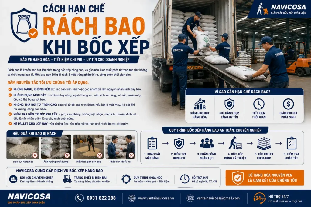 Cach han che rach bao khi boc xep