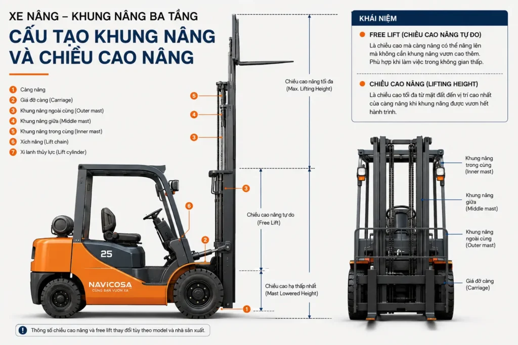 Cau tao xe nang hang chi tiet