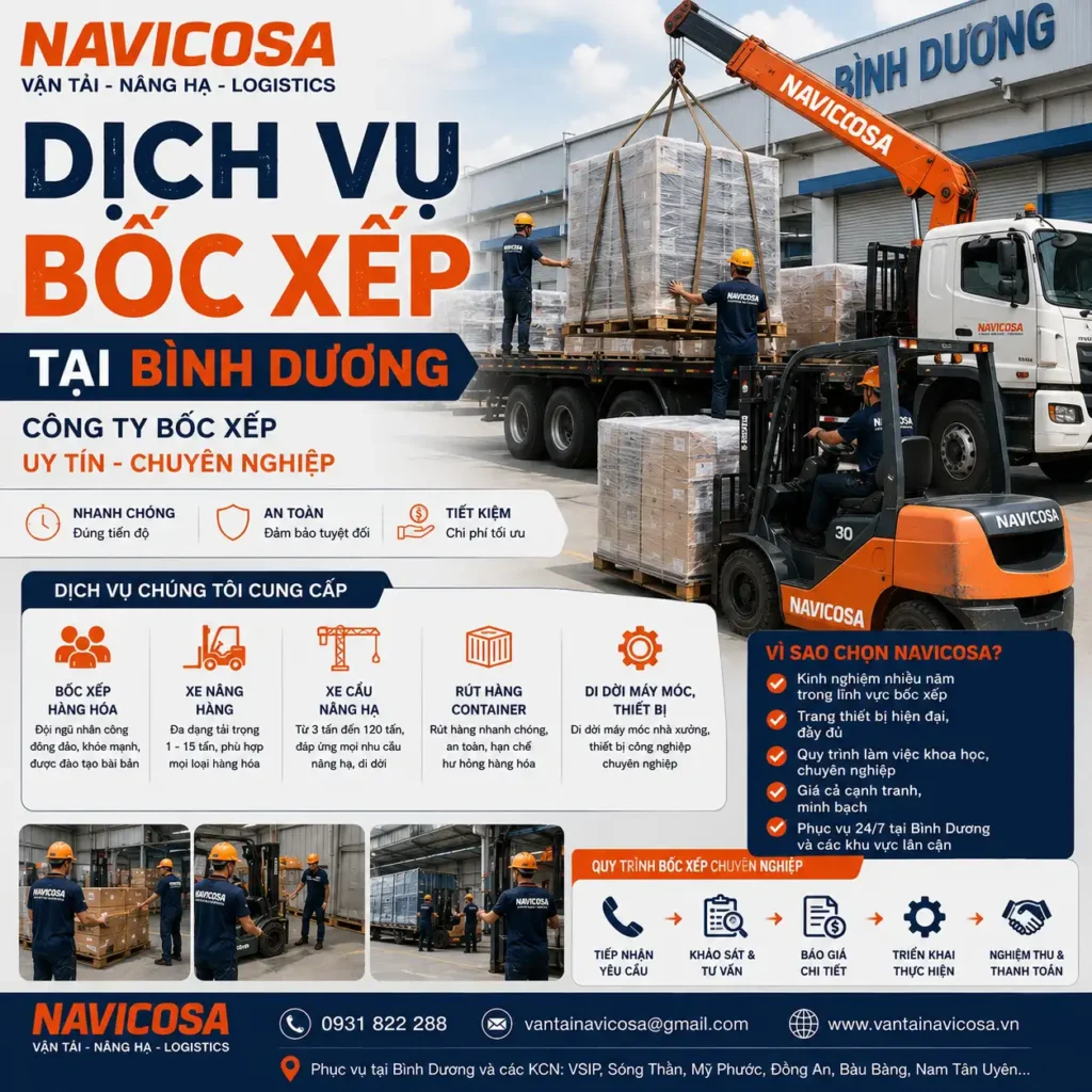 Dich vu boc xep tai Binh Duong tron goi