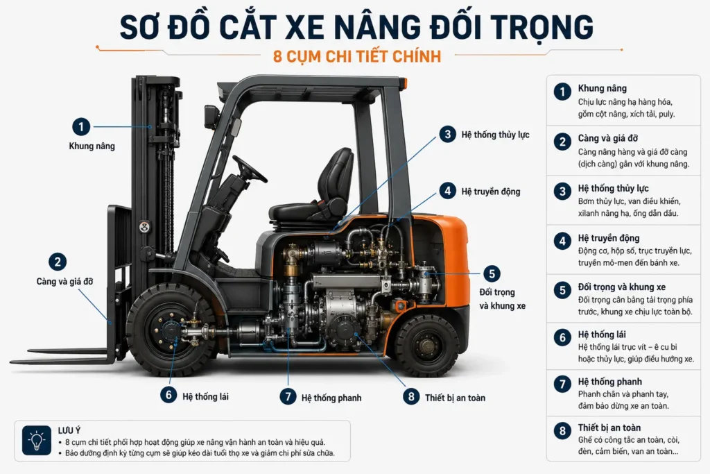 So do cat cau tao xe nang hang