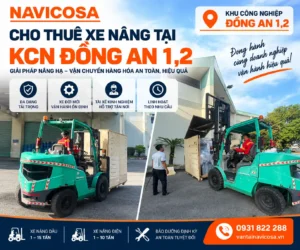 Cho thue xe nang hang tai KCN Dong An 1 2