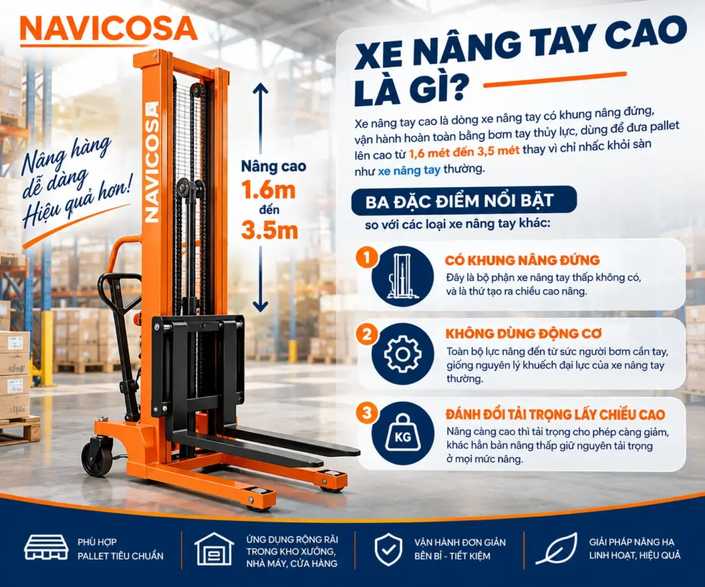 Xe nang tay cao la gi