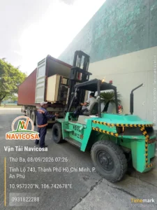 Dich vu rut container may moc thiet bi